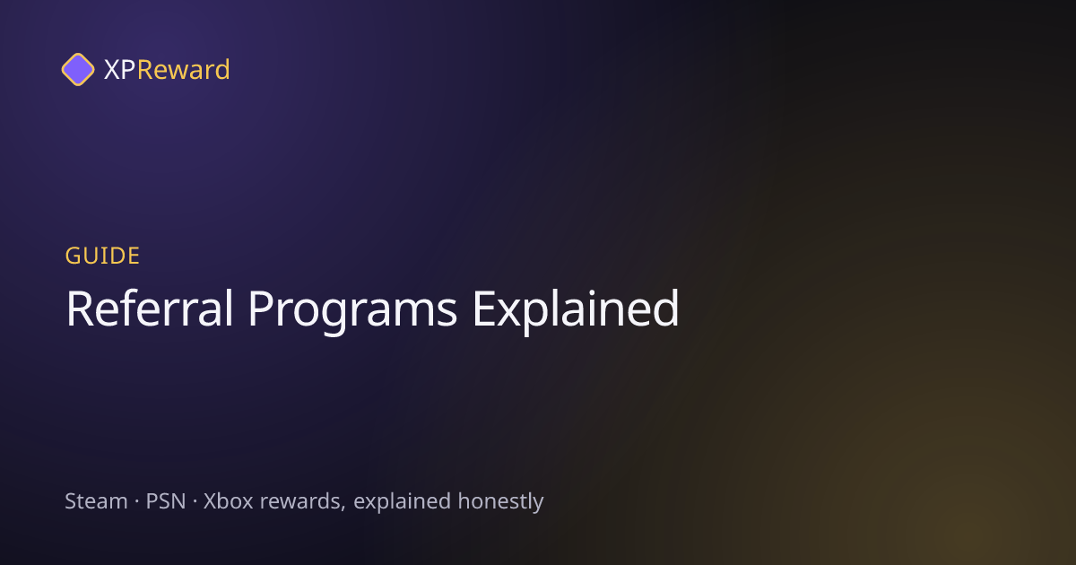 Graphic reading Referral Programs Explained
