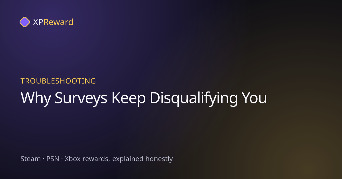 Troubleshooting guide graphic for survey screen-outs and disqualifications